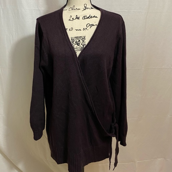 Skies Are Blue Sweaters - Leia Wrapped Sweater- NWT